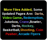 More Arcade Art Files Added, Hundreds More Arcade Manuals Added,Arcade Touchscreen Manuals & Flyers Added